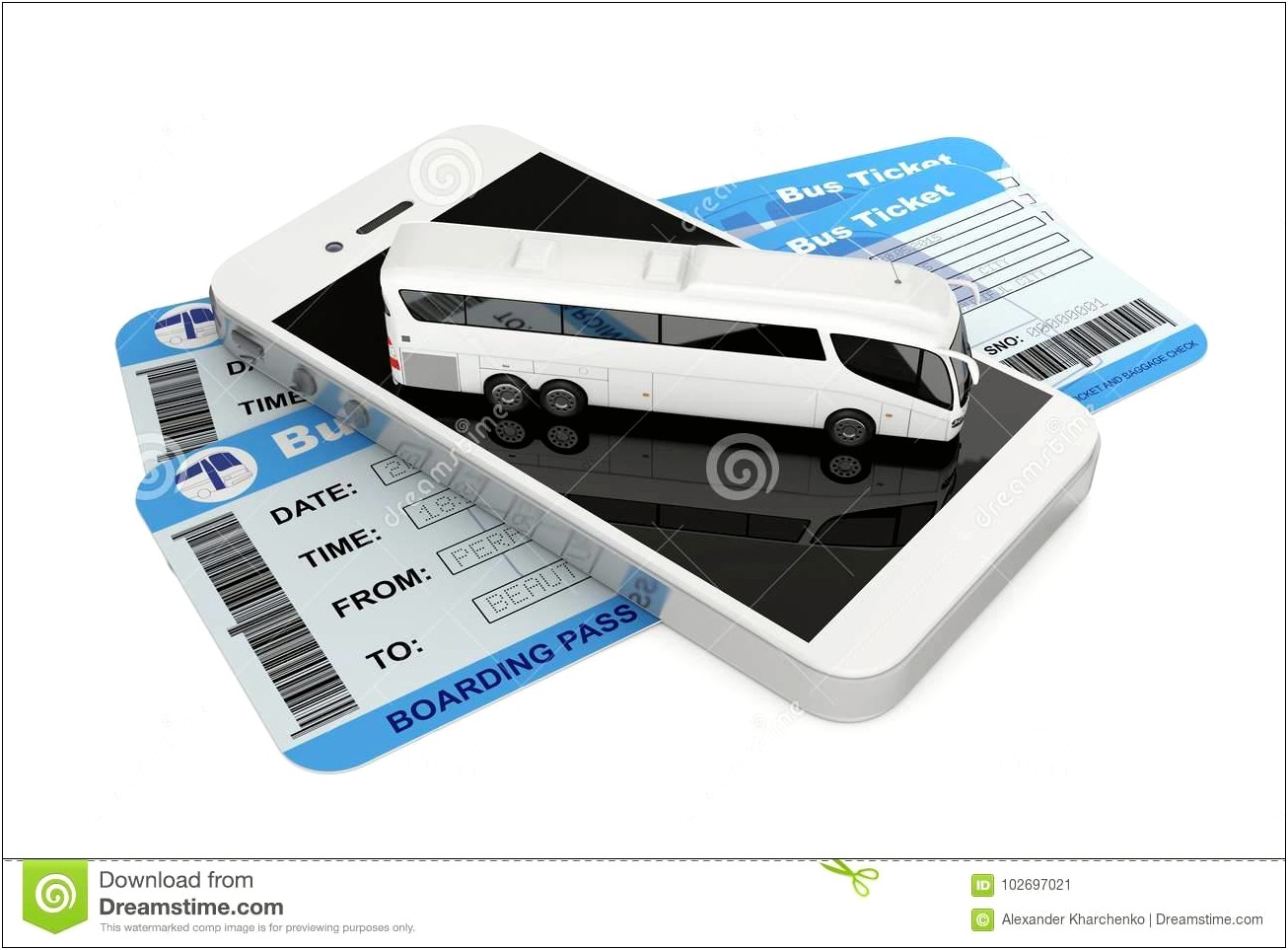 Online Bus Ticket Booking Template Free Download