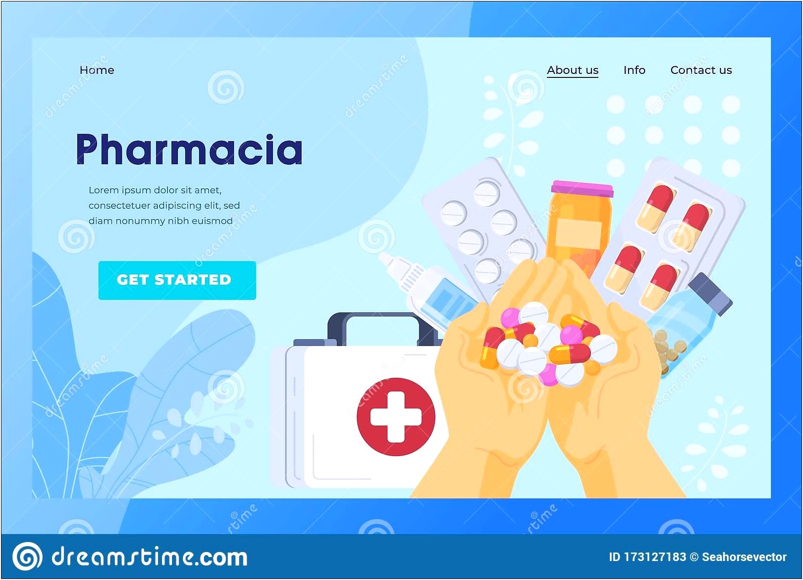 Online Medical Store Template Free Download