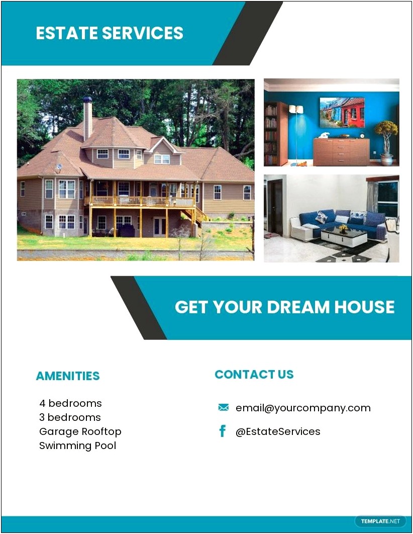 Open House Flyer Template Free Microsoft