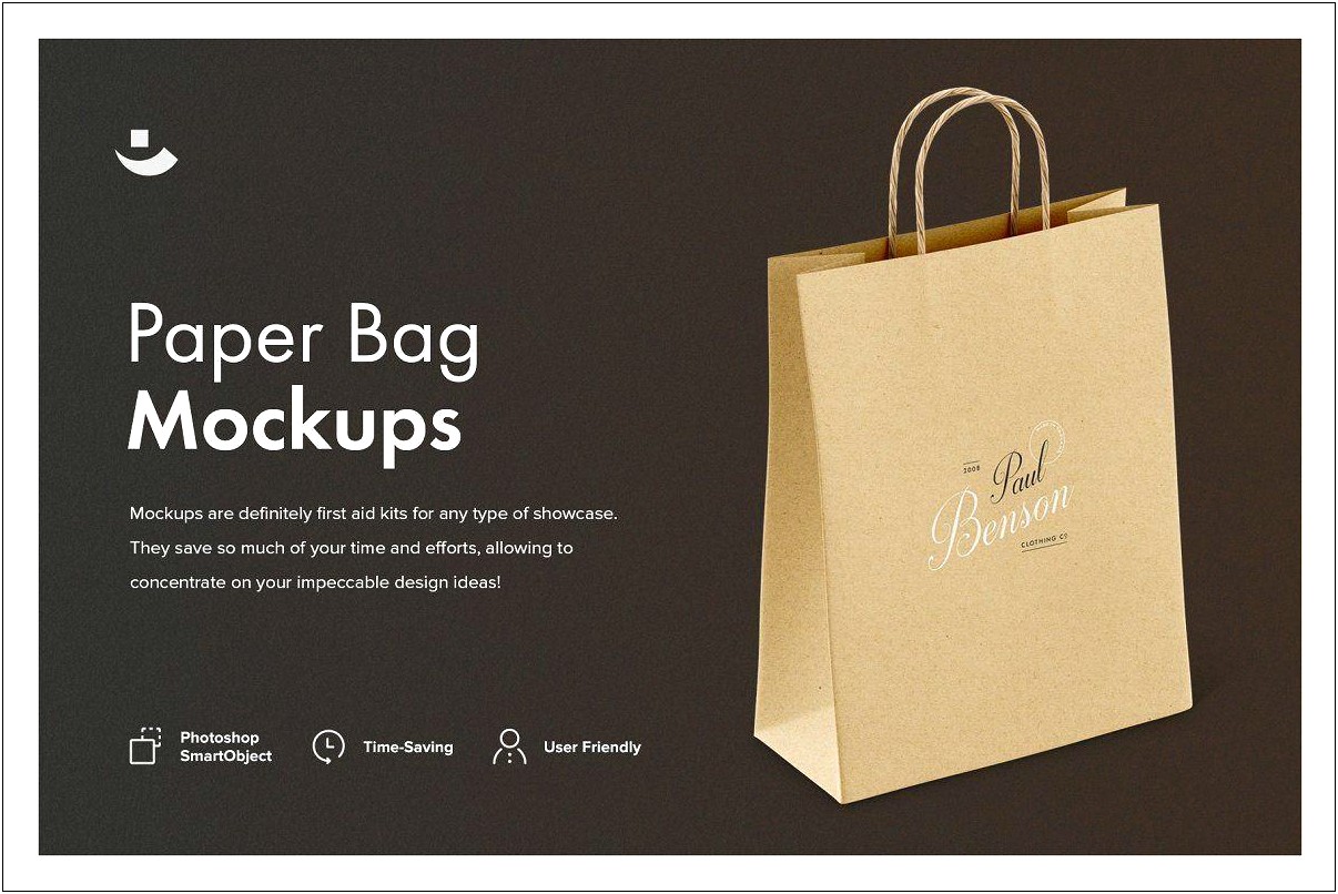 Paper Bag Design Template Free Download
