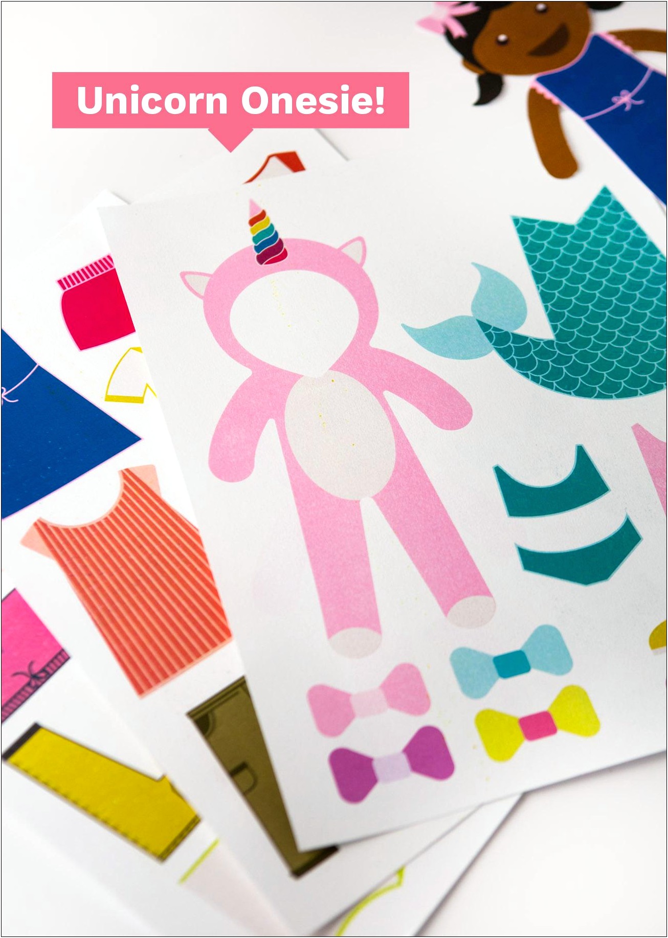 Paper Doll Cut Out Templates Free