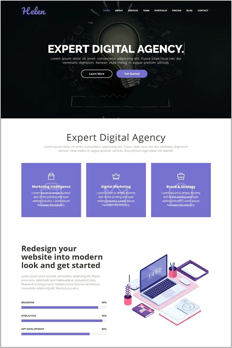 Patti Parallax One Page Html Template Free Download