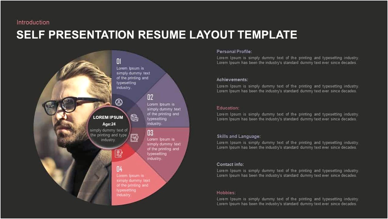 Personal Cv Powerpoint Template Free Download