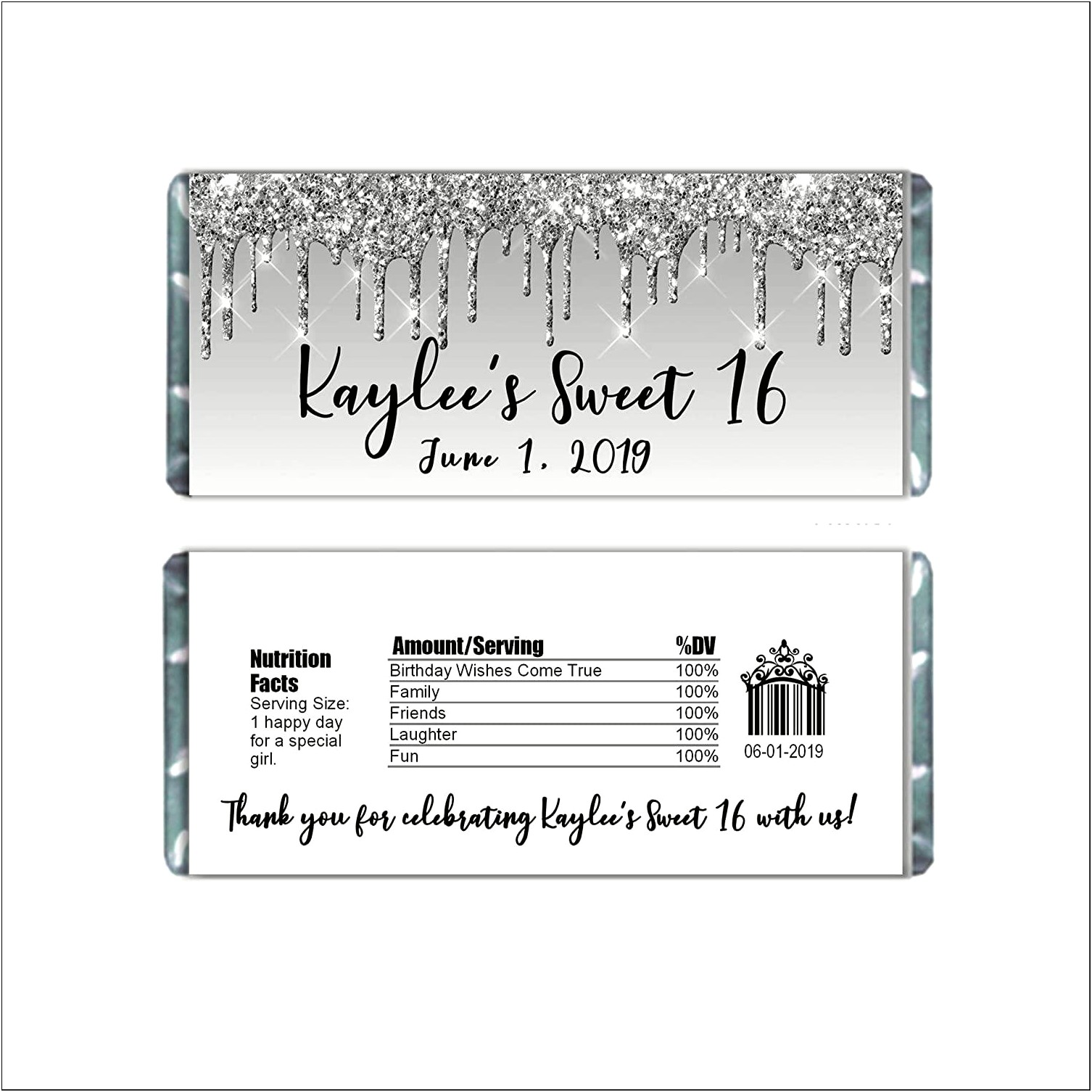 Personalized Candy Bar Wrappers Template Free