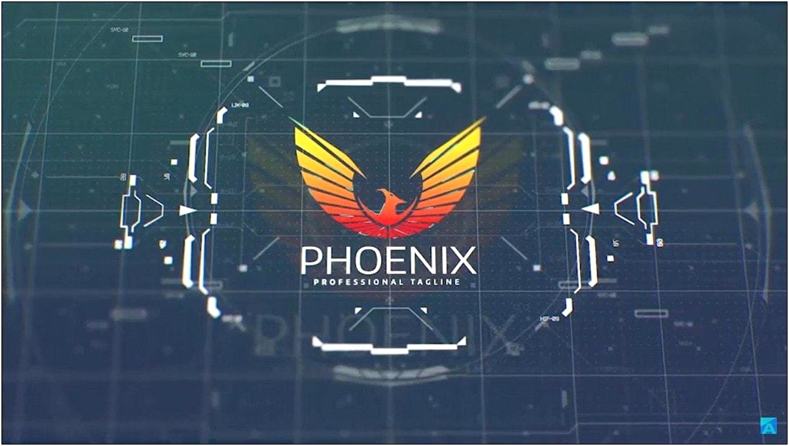Phoenix Logo Reveal After Effects Template Free