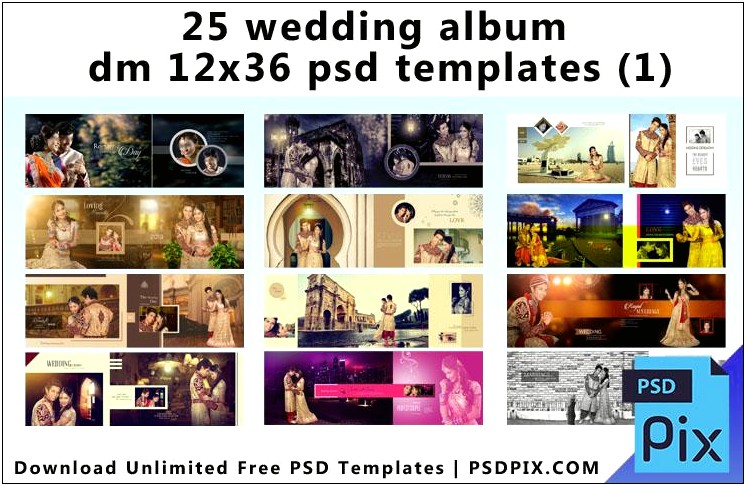 Photo Album Template Psd Free Download