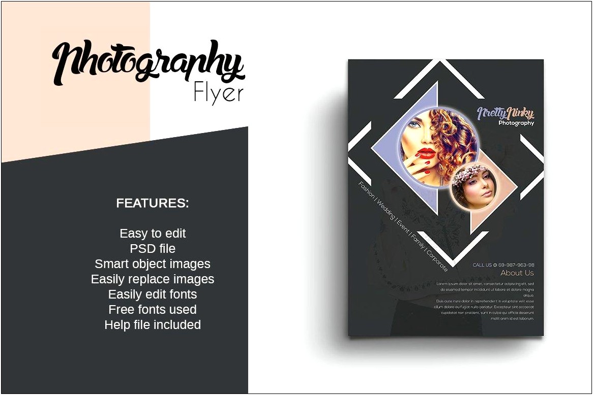 Photography Flyer Templates Psd Free Download