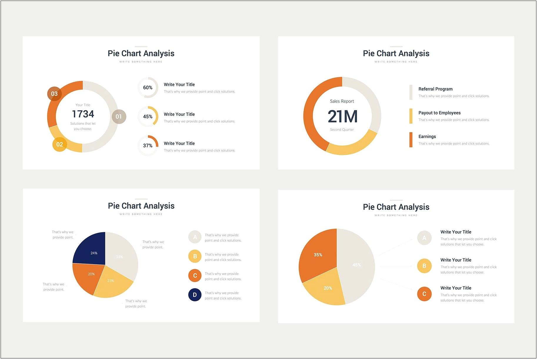 Pie Chart Template Powerpoint Free Download