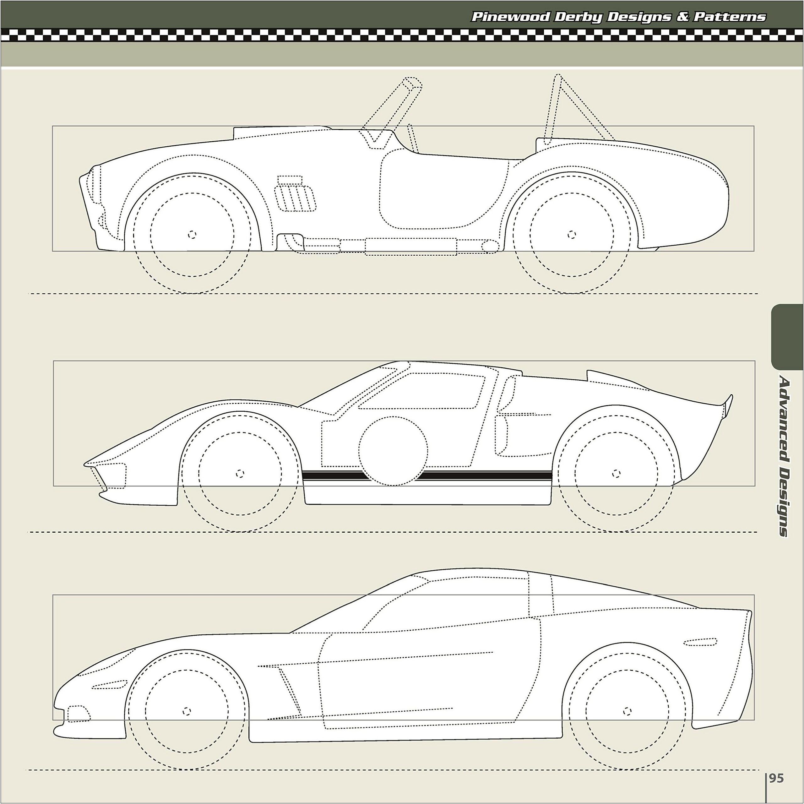 Pinewood Derby Car Templates Free Download