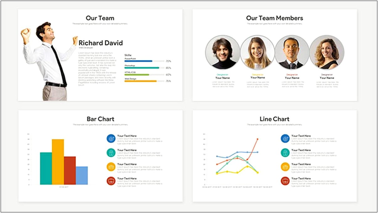 Pitch Deck Presentation Template Free Download