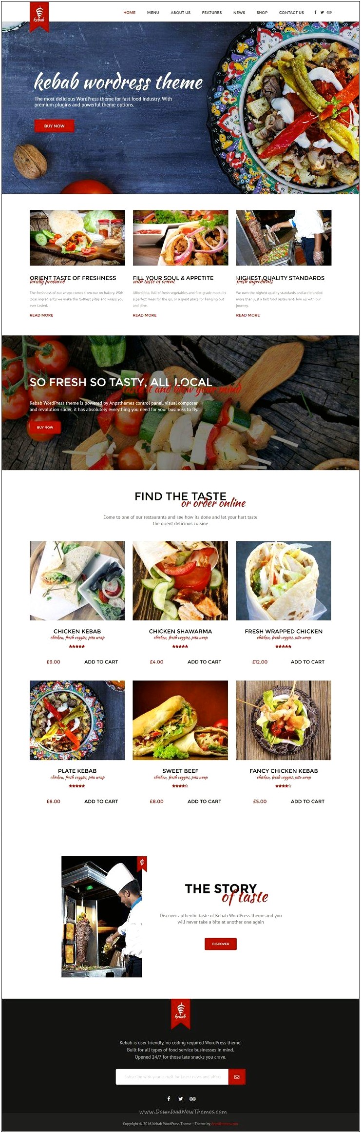 Pizzaro Fast Food & Restaurant Html Template Free Download