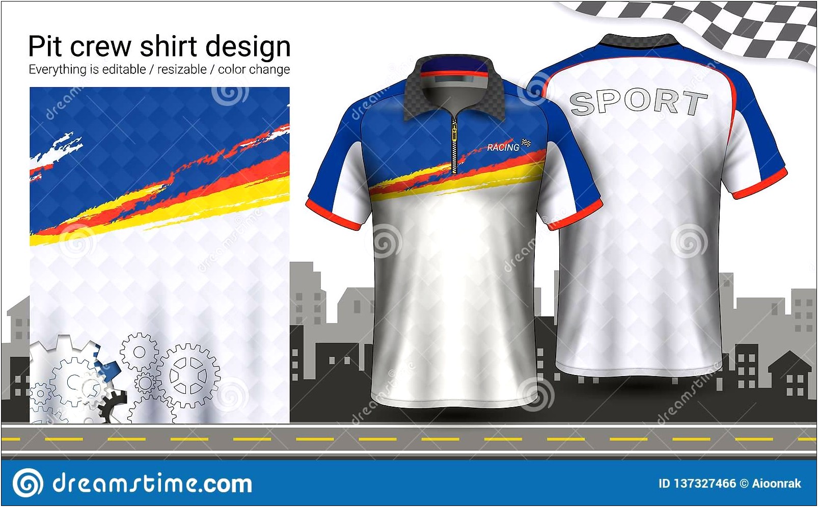 Polo T Shirt Mockup Template Free Download