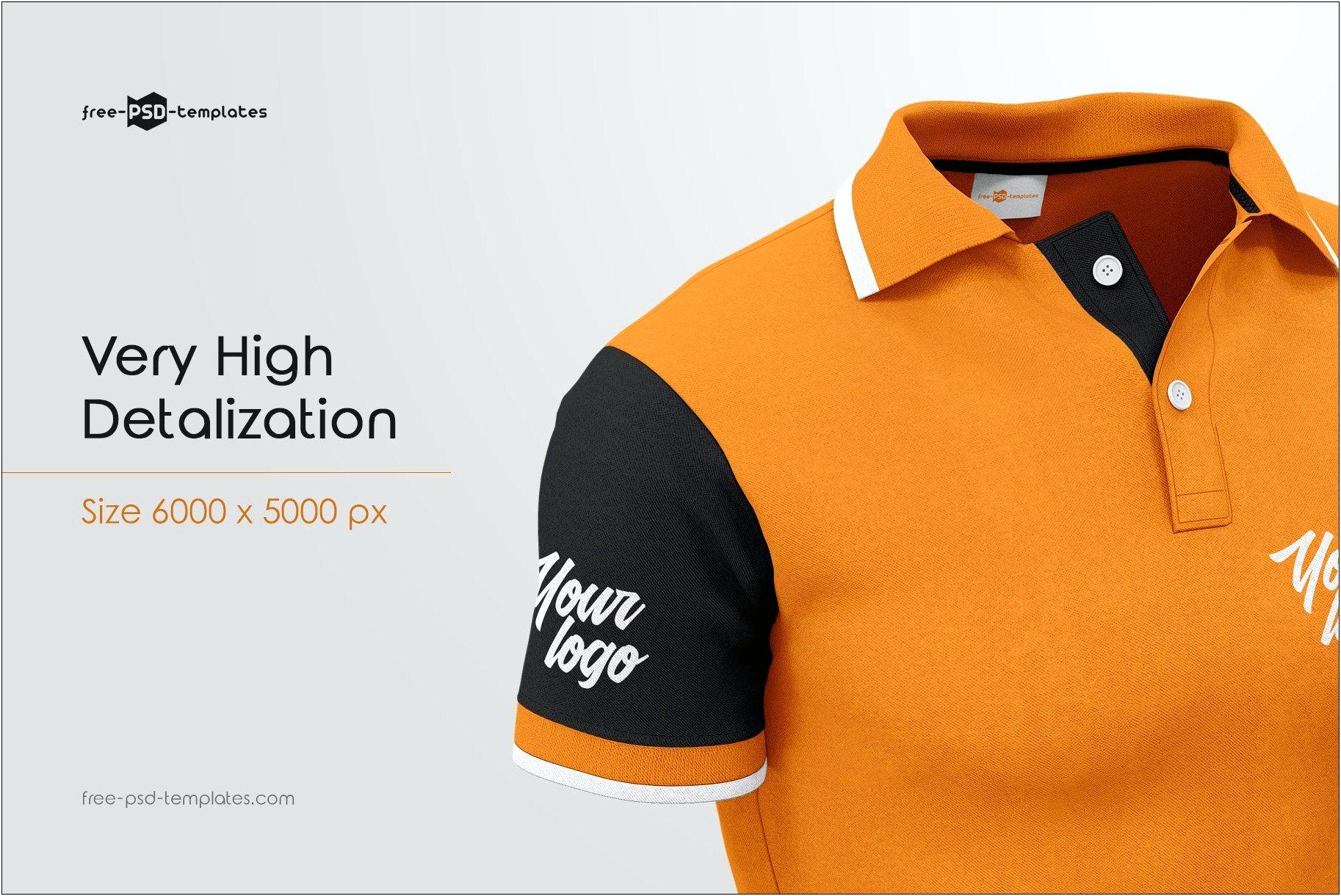 Polo T Shirt Template Psd Free Download