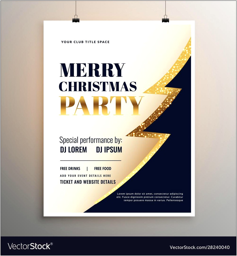 Poster Template Free Pictures With Santa Flyer Template