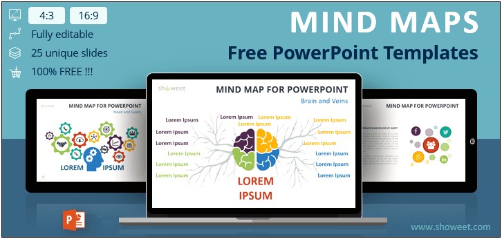 Powerpoint Mind Map Template Free Download
