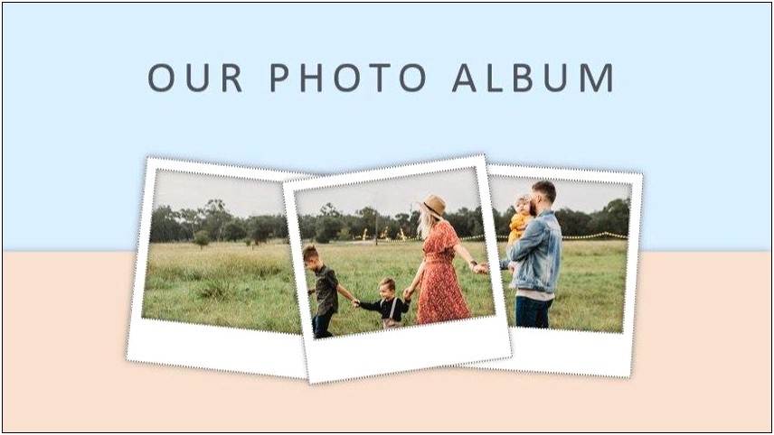 Powerpoint Photo Album Templates Free Download