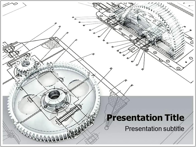 Powerpoint Presentation Template Free Download For Engineering