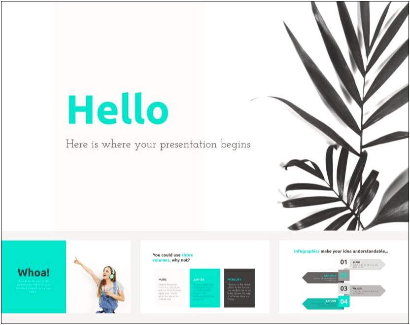 Powerpoint Templates Free Download Blue And Green
