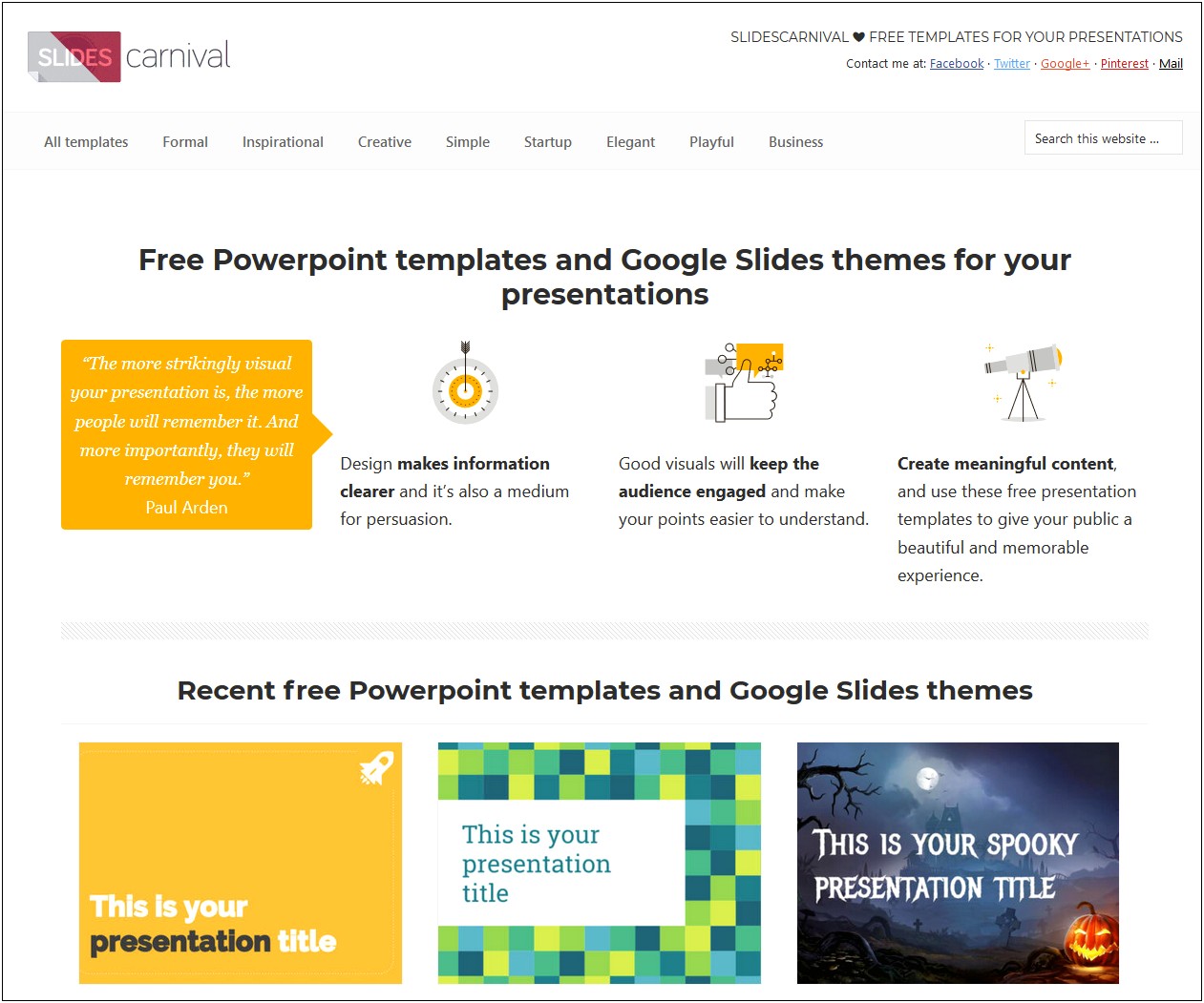 Powerpoint Templates Free Download For Google Slides