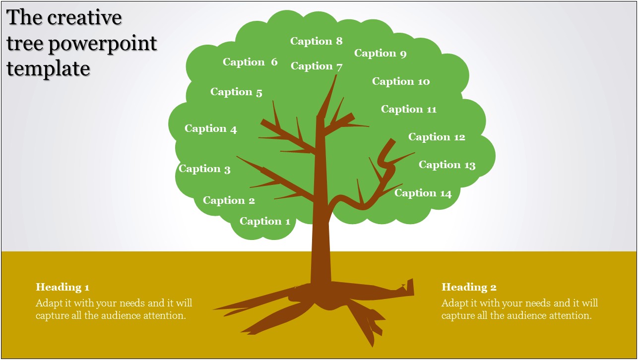 Powerpoint Templates Free Download Tree Roots Tree