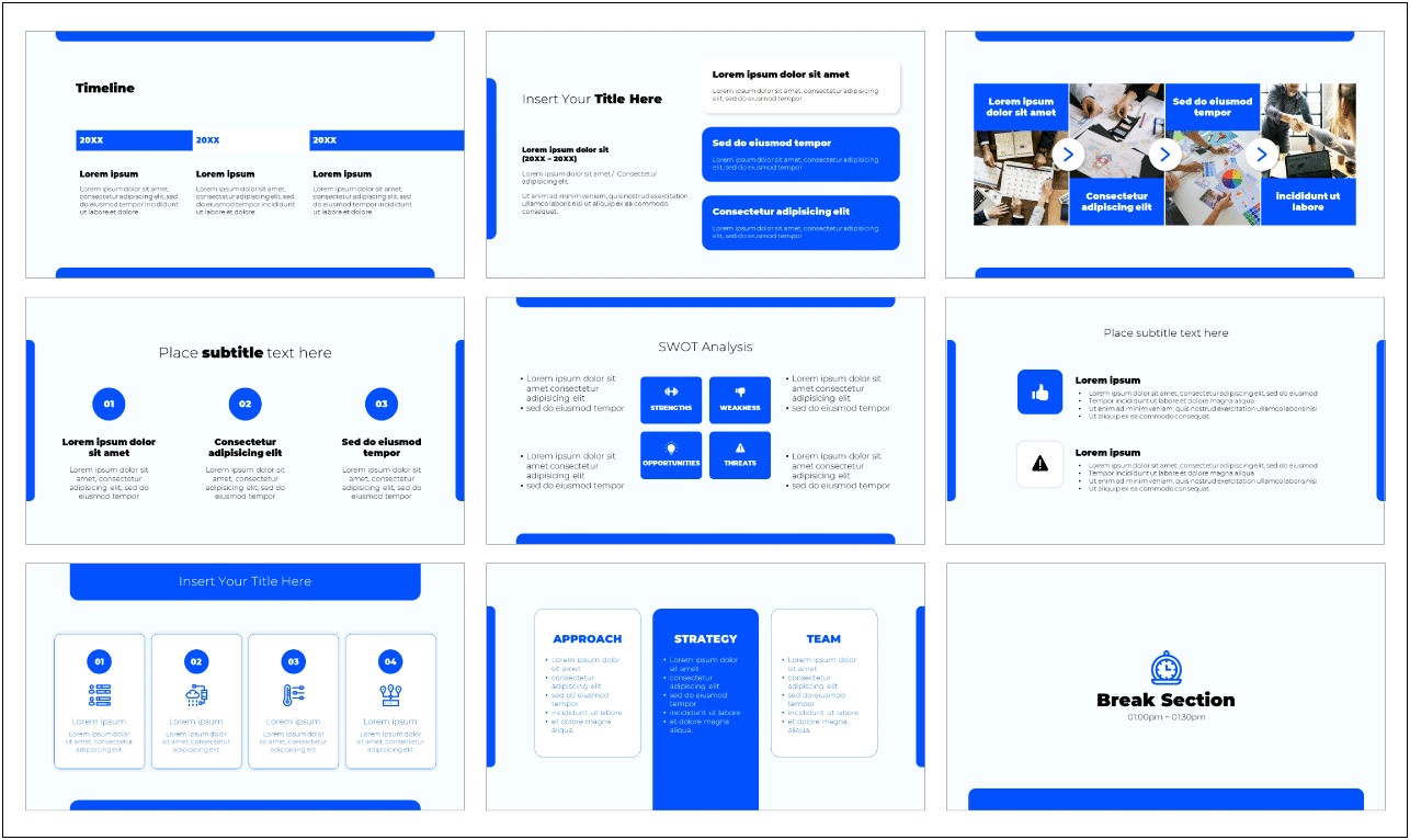 Ppt Templates For Meeting Presentation Free Download