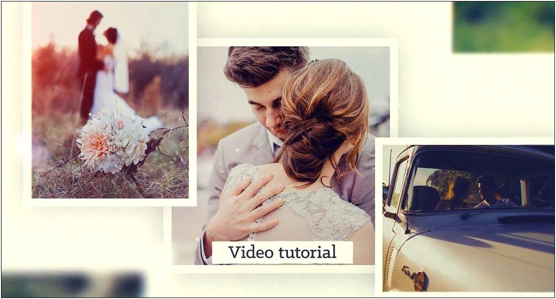 Pre Wedding After Effects Template Free Download