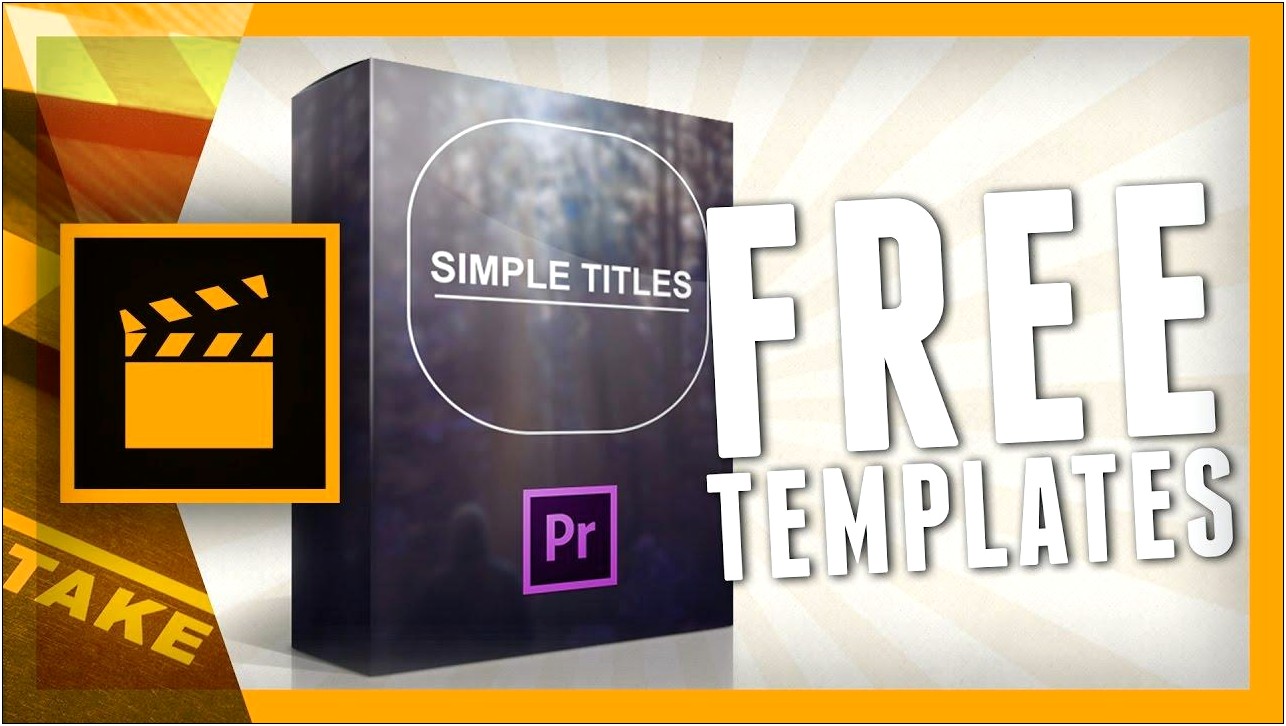 Premiere Pro Intro Title Template Free Download