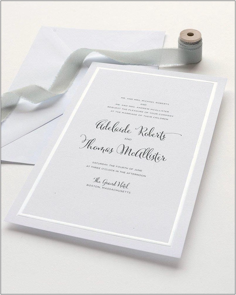 Printing Wedding Invitation Envelopes At Home