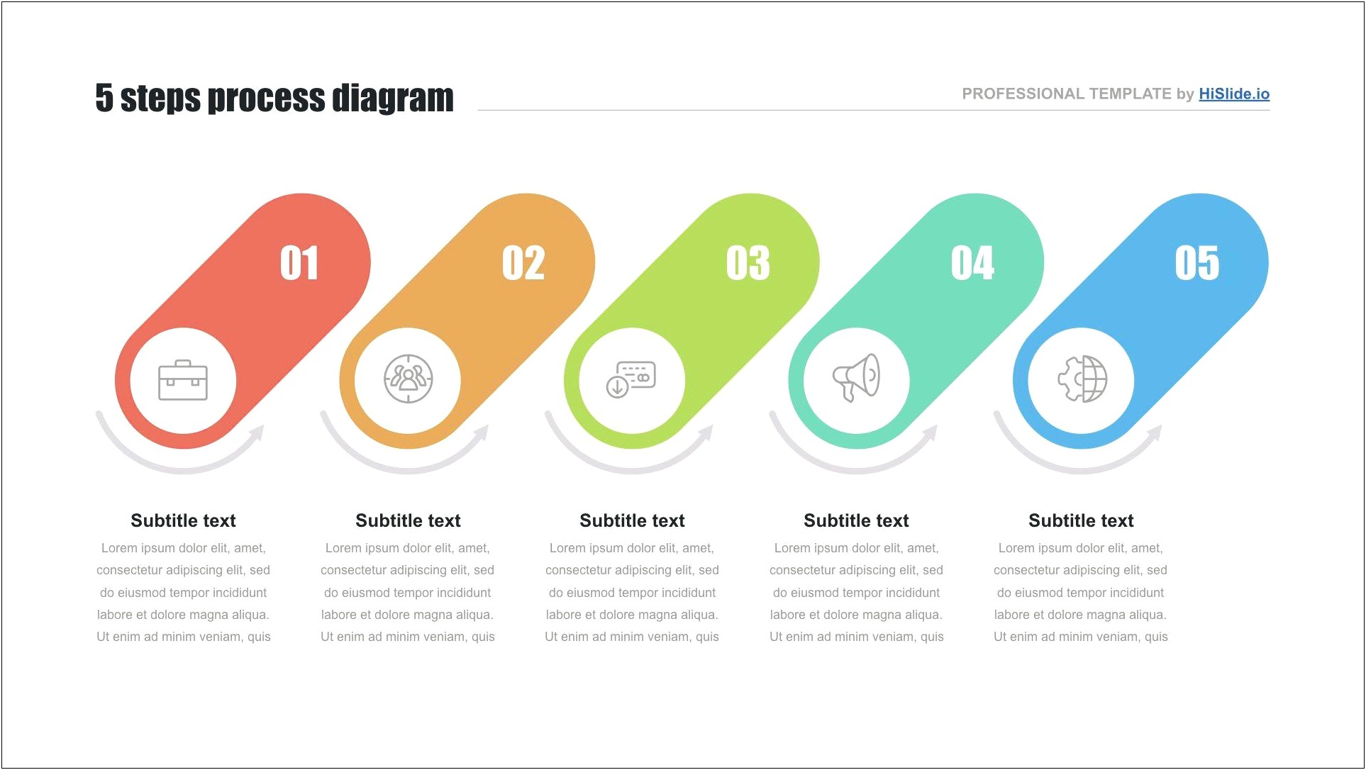 Flow Chart Powerpoint Template Free Download