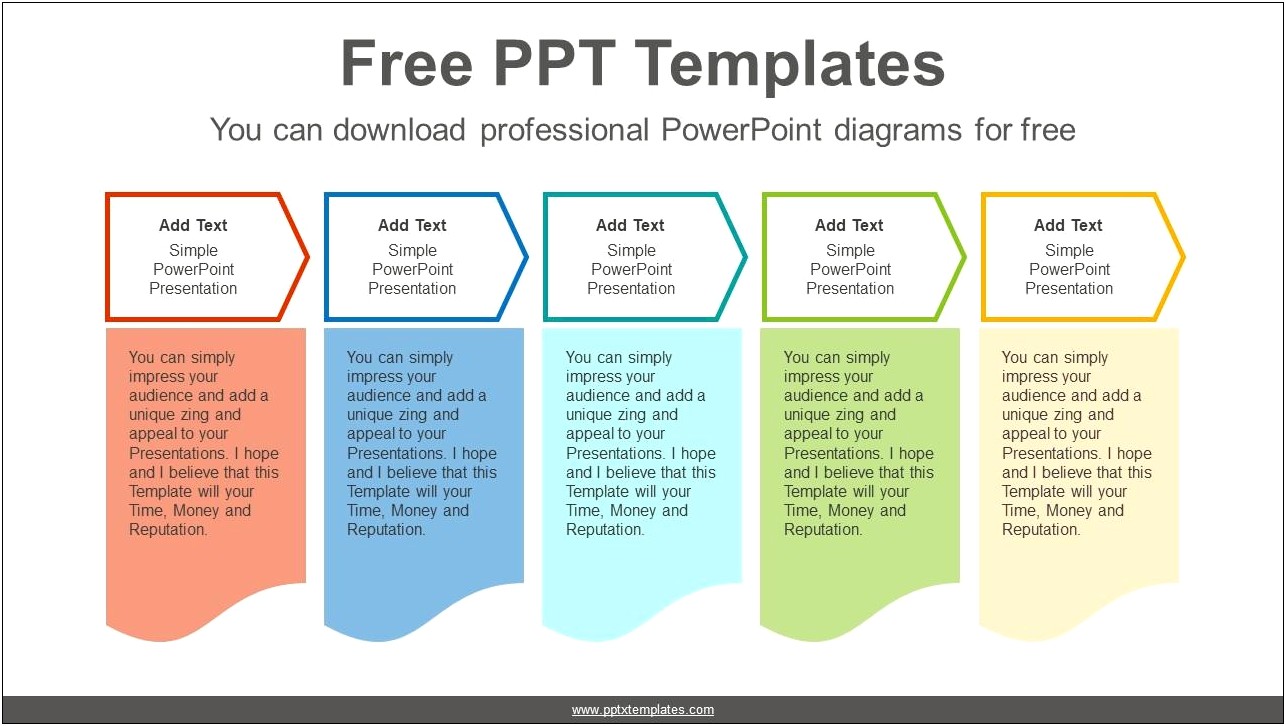 Process Flow Diagram Powerpoint Template Free