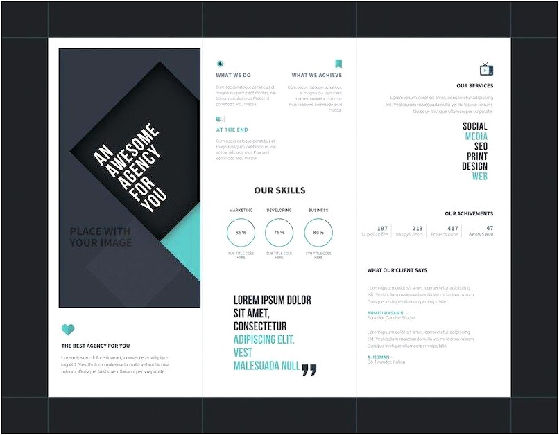 Product Brochure Templates Psd Free Download