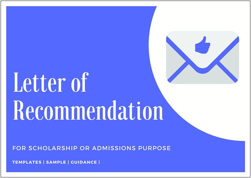Professional Letter Of Recommendation Template Free