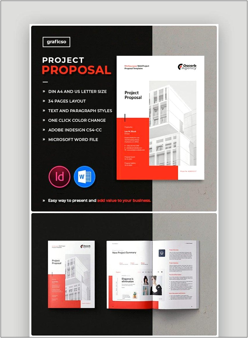 Project Proposal Template Word Free Download