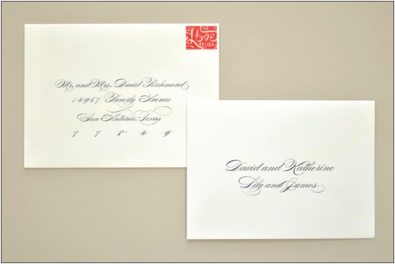 Proper Way To Address Wedding Invitations And Guest