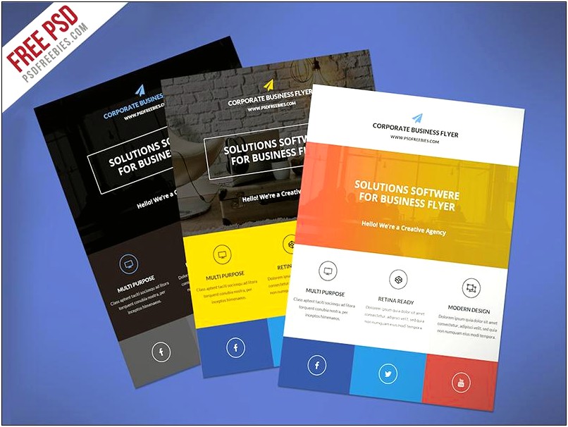 Psd Business Flyer Templates Free Download