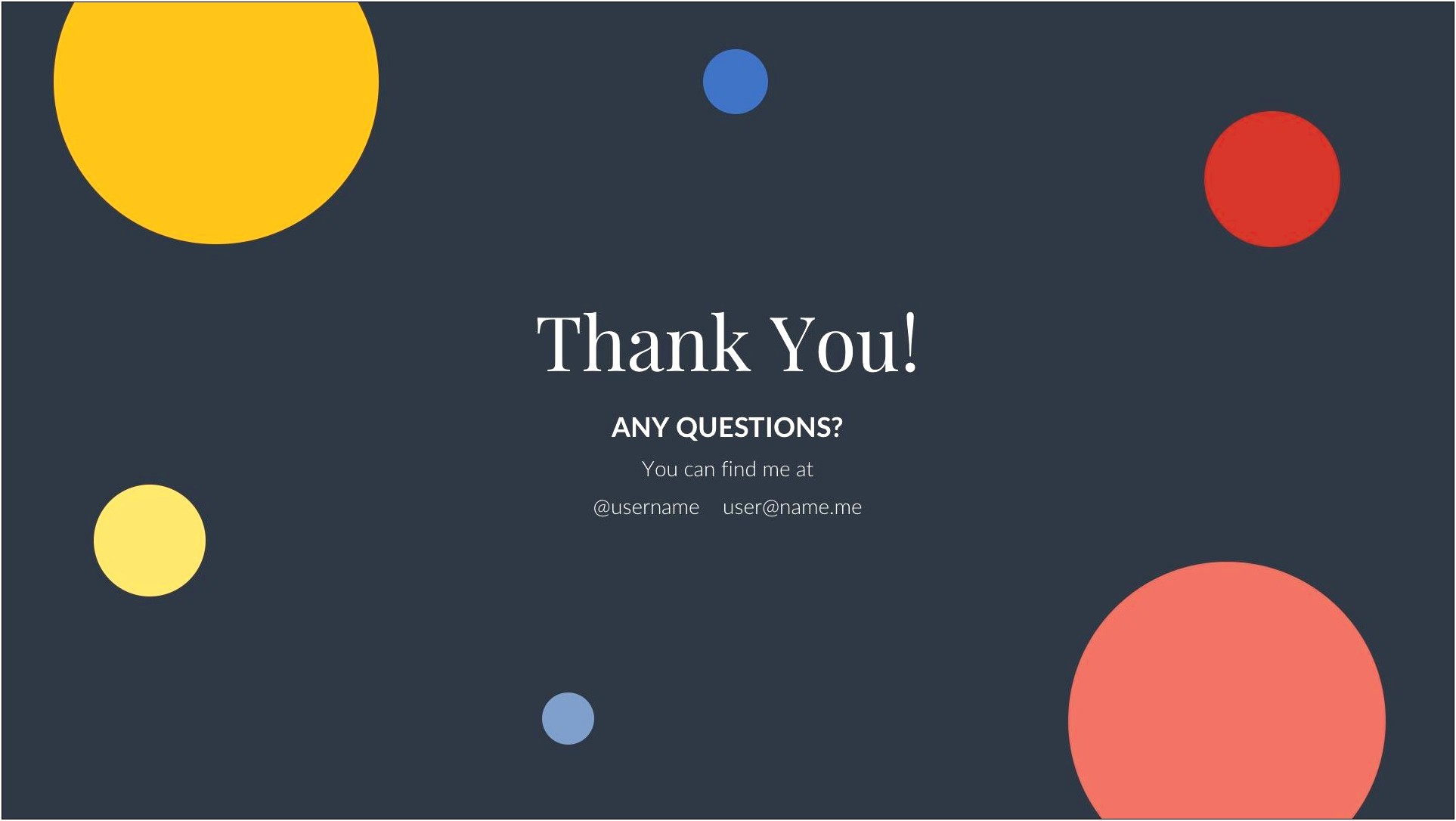 Question And Answer Powerpoint Template Free