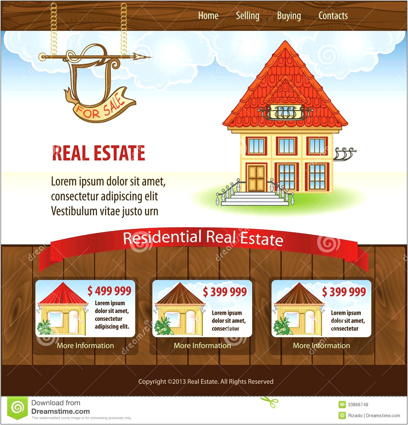 Real Estate Bootstrap Template Free Download