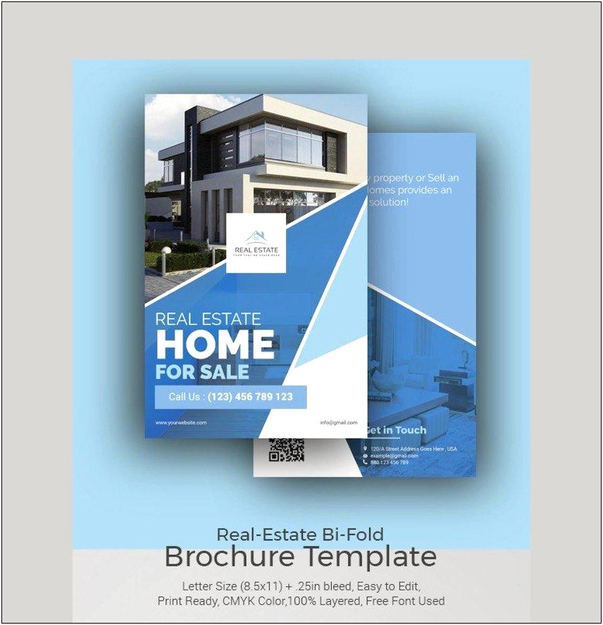 Real Estate Brochure Design Templates Free Download