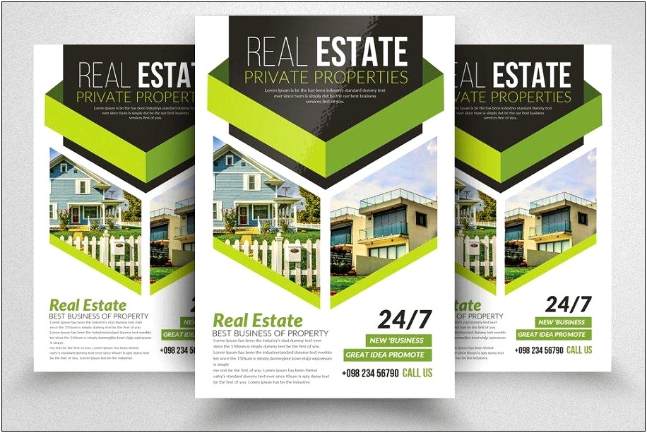 Real Estate Brochure Template Psd Free Download
