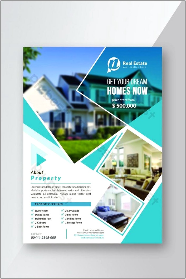 Real Estate Flyer Psd Template Free Download