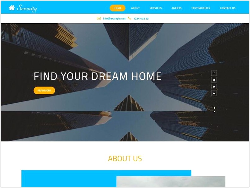 Real Estate Html Responsive Template Free Download