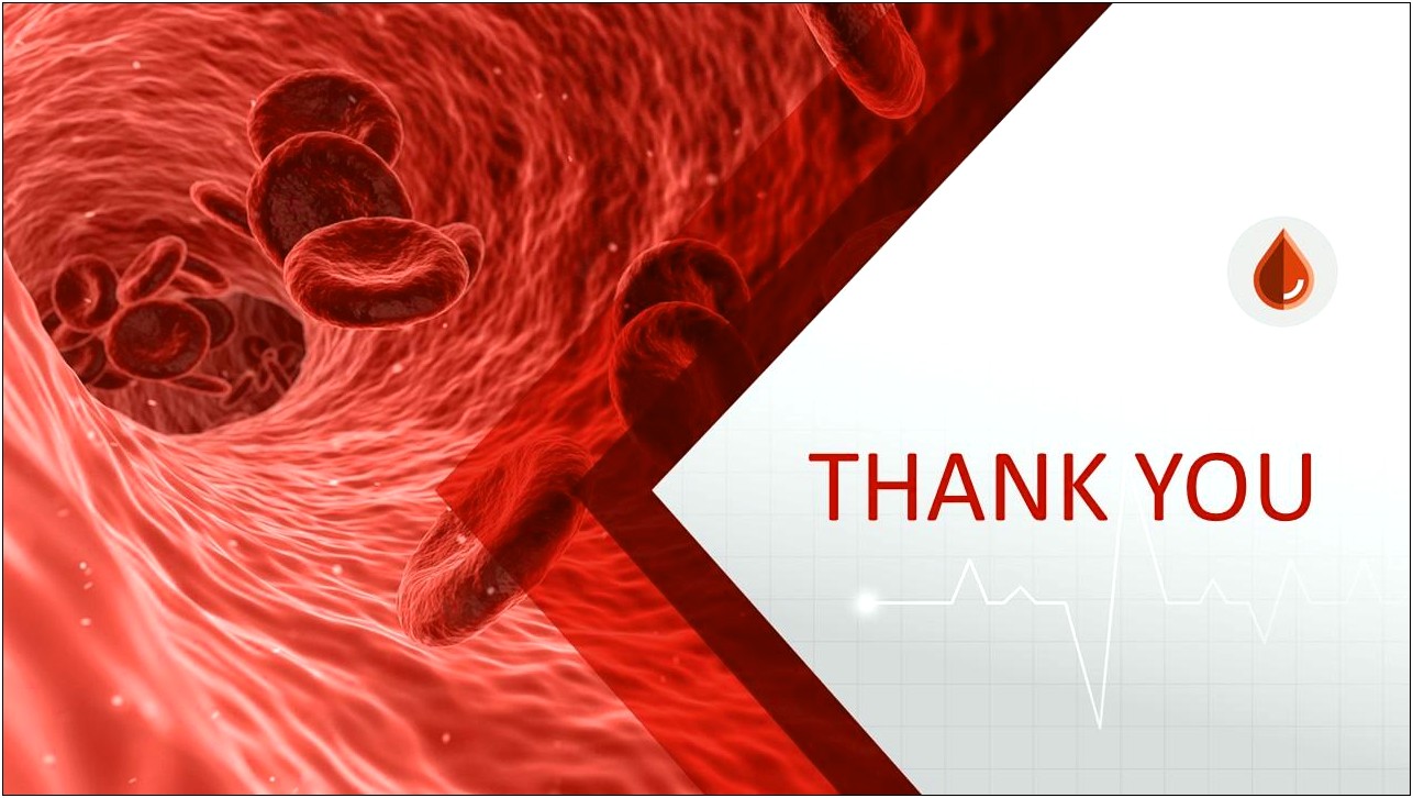 Red Blood Cells Ppt Template Free Download