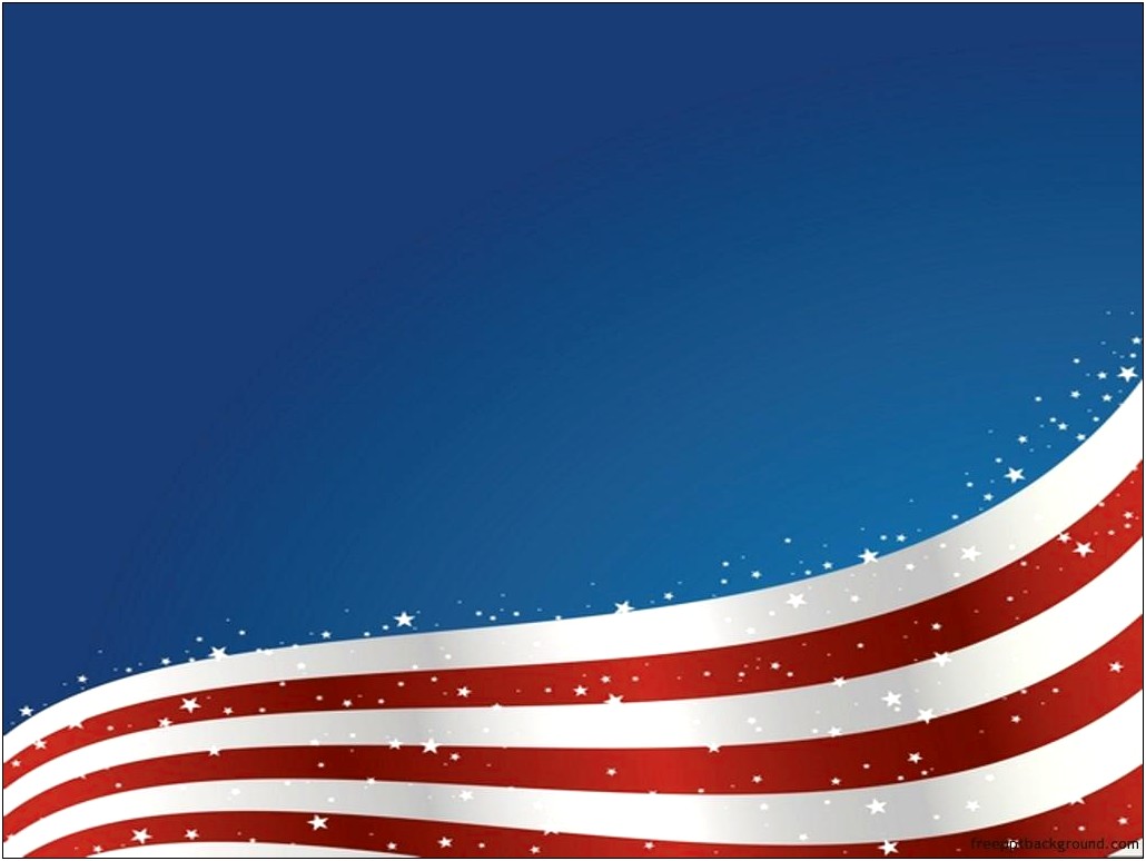 Red White And Blue Powerpoint Templates Free