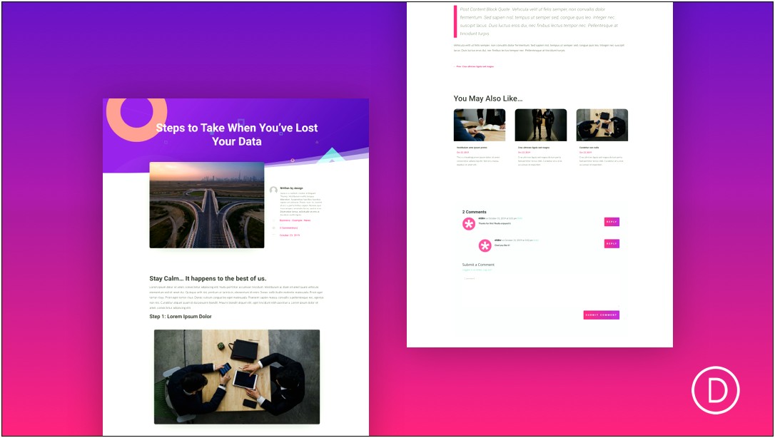 Reflect Single Page Html Template Free Download