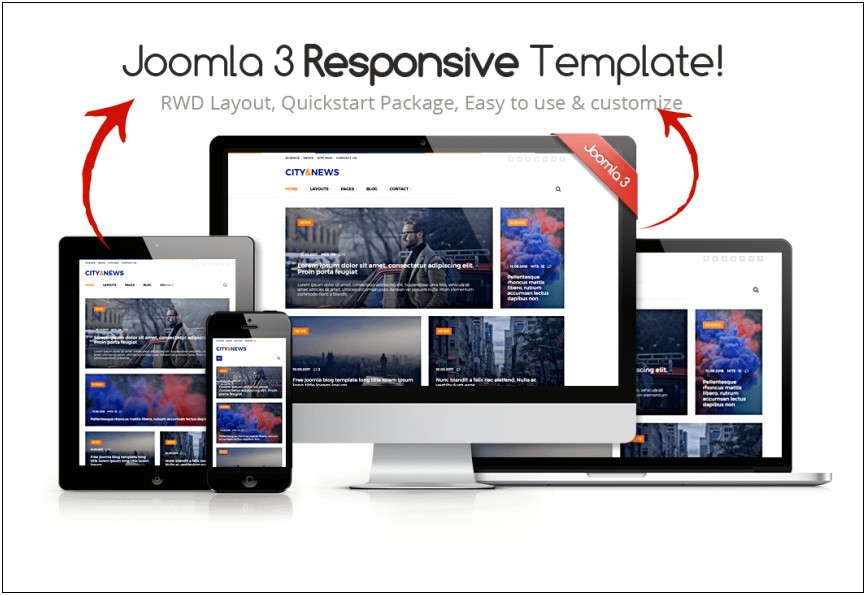 Responsive Template Joomla 3.0 Free Download