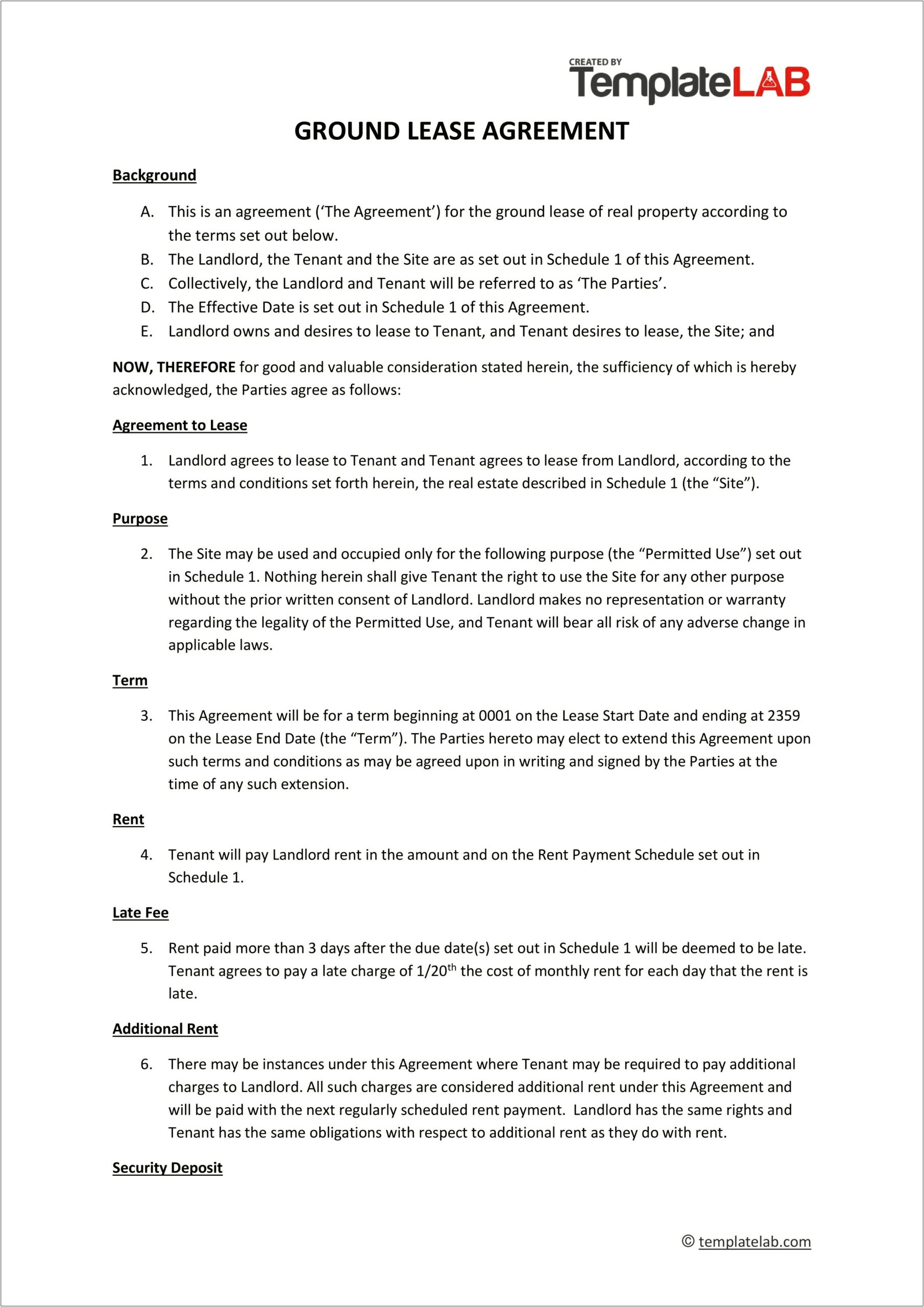 Ri Residential Lease Agreement Template Free Download