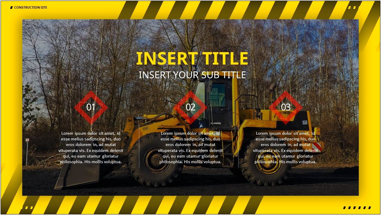 Road Construction Ppt Templates Free Download