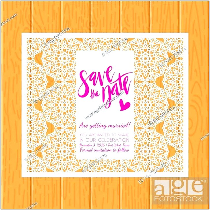 Save The Date Birthday Cards Free Template