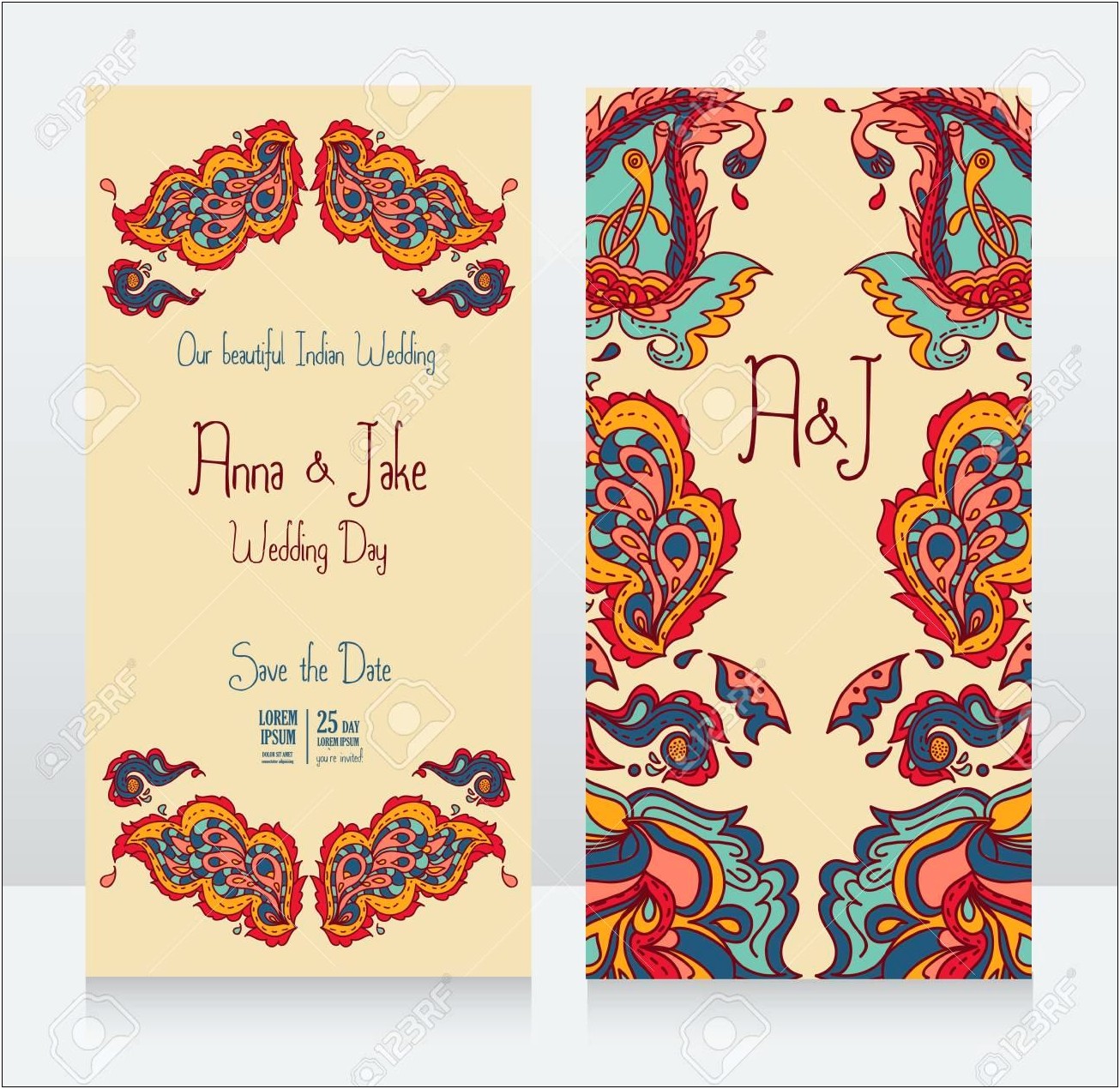 Save The Date Template Indian Wedding Free