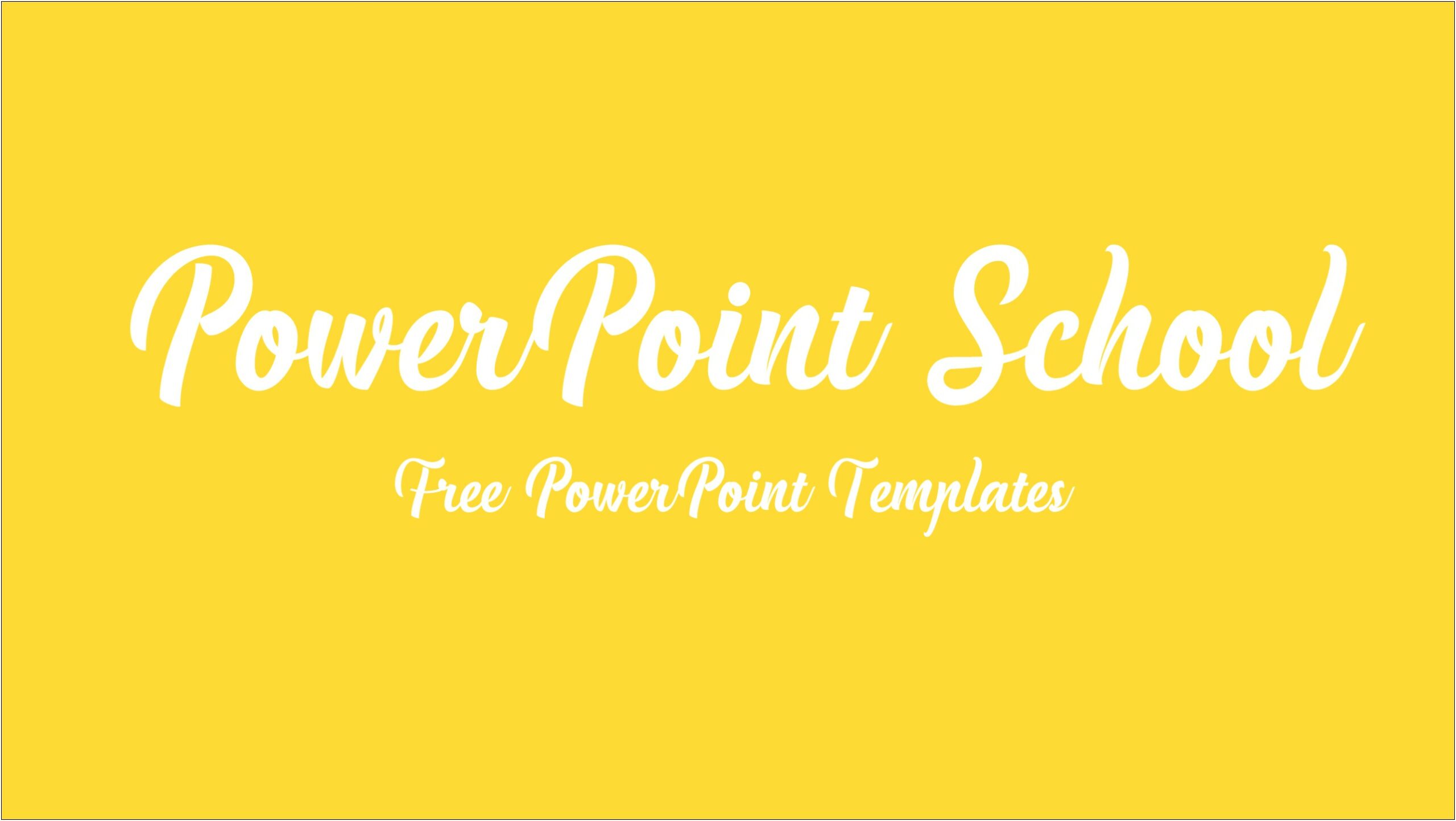 School Themed Powerpoint Templates Free Download
